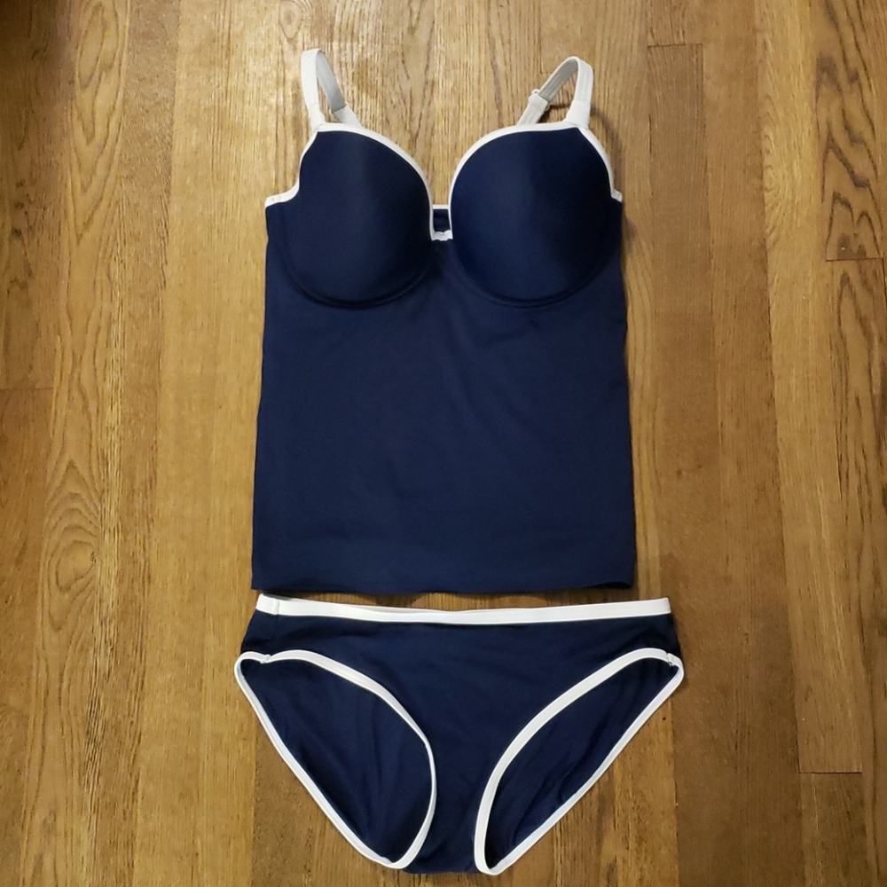 Freya Navy Tankini set